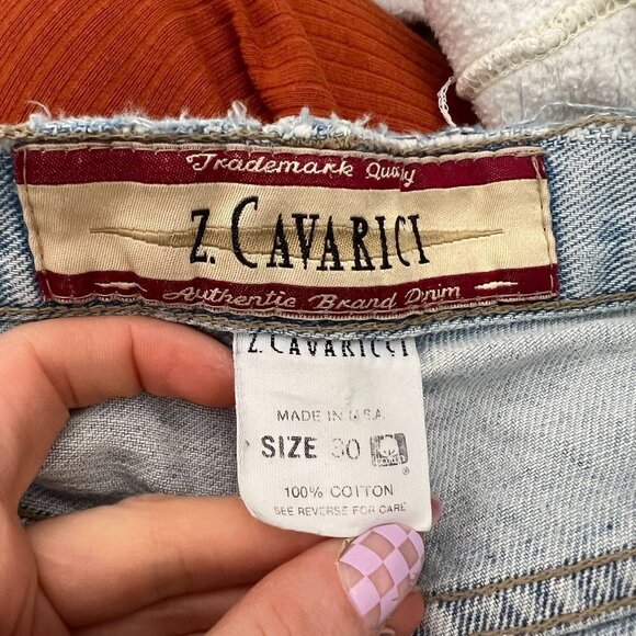 Vintage Distressed Light Wash High Waist Straight Leg Mom Jeans - Picture 9 of 10